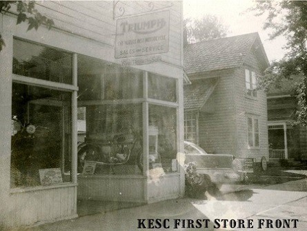Store Front of Kennedy's Sports Cycles, Elyria, Ohio