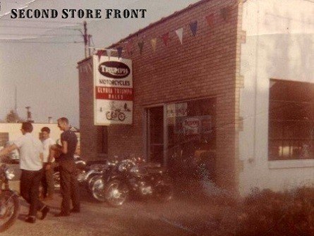 Store Front of Kennedy's Sports Cycles, Elyria, Ohio